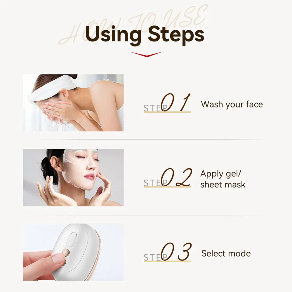 Lumiere RF Facial Device - Korean Glass Skin Technology